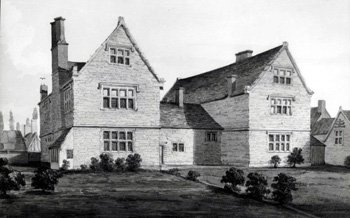 Mr Browns School in Harrold about 1820